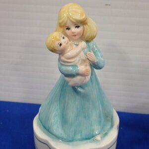 Vintage Schmid Mother and Child musical figuring